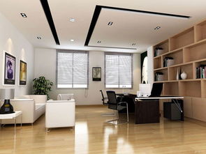 简约欧式办公室装修案例一 办公空间 上海办公室装修可鼎设计